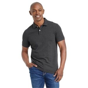 NWOT Men's Goodfellow & Co Polo Shirt, Charcoal